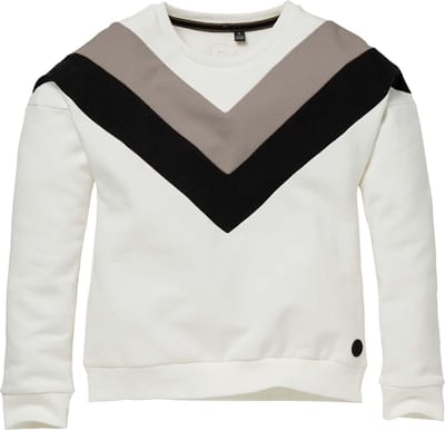 Levv sweater Robijn off white voor meisjes - maat 128
