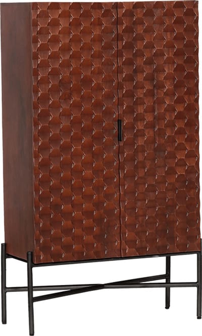 Tower Living - Paola opbergkast - 90 cm - bruin