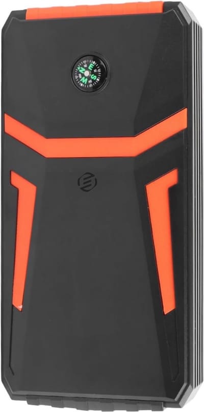 Equivera Jumpstarter voor Auto - Accu Booster - Acculader voor Auto - Starthulp voor Auto - Acculader - Auto Acculader - Accu Booster voor Auto - Nooit meer zonder lege accu!