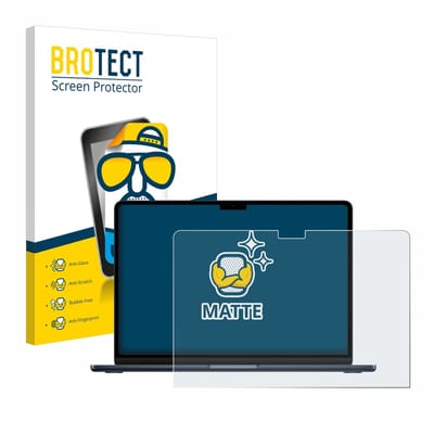 BROTECT - Screenprotector voor Apple MacBook Air 13" M2 2022 - Folie Beschermfolie matte