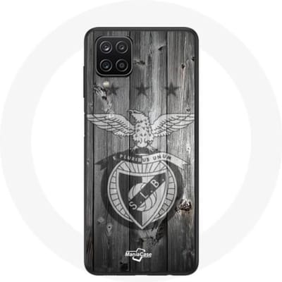 Coque - Maniacase - Samsung Galaxy A12 - Souple - Protection - Motif Benfica noir