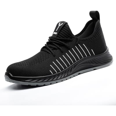 Anti-steek Veiligheidsschoenen Heren Stalen Neus Schoenen Puncture Proof Ademende Werkveiligheidslaarzen Man Constructiewerkschoenen Heren Sneakers 38