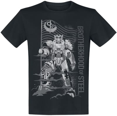 Fallout Vault 33 - Steel Heren T-shirt - zwart - L