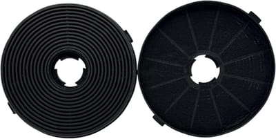 Fixem koolstoffilter afzuigkap 134 mm rond 2 stuks, recirculatie koolfilter wasemkap vervangen, geschikt voor Respekta MIZ6000
