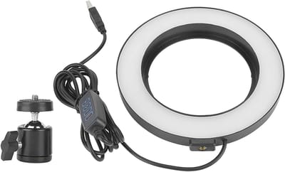 Jhubersproducts - Ring Light - LED Ring Light - Dimbaar - 6 inch - Fotografie Light - Voor Selfies en Video's - Ideaal voor Live Streams
