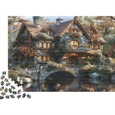 Legpuzzel - Volwassen puzzel - Ontspanning thuis - Gerecycled materiaal - 1000 stukjes - Stijl-3