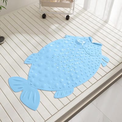 Badkamer Antislip Mat Douche Kinderen Bad Toilet Antislip Mat Huis Badkamer Waterbestendig Vloermat Duurzaam Duurzaam 35x64cm white