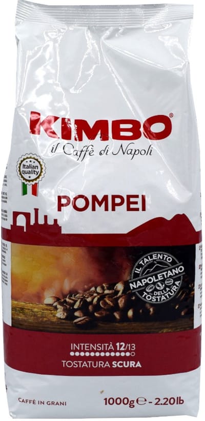 Kimbo il Caffe di Napoli Pompei - Koffiebonen - 1000g