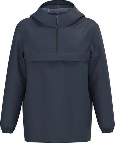 Native Spirit Ecologische waterdichte uniseks windbreaker met kwartrits NS616 - Navy Blue - L