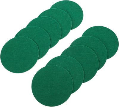 Toyvian 10 Air Hockey Pusher Pads van Duurzame Polyestervezel Middelgroot Slijtvast Lichtgewicht Voor Verbeterde Spelervaring Air Hockey Tafels