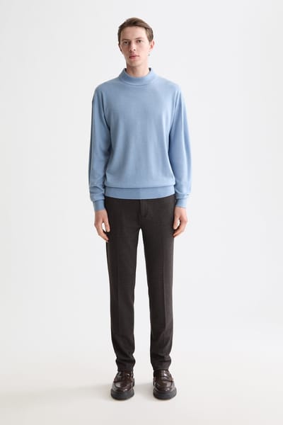 Scotch & Soda Seasonal Core - Mott - Tailored Jersey Yarn Dyed Chino Demit Taglia: W31L32 | Pantaloni chino Outlet | Uomo