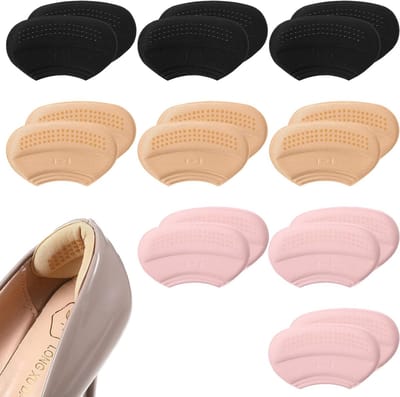 Hielkussens voor schoenen, zelfklevende hielbeschermers tegen blaren en wrijving, 9 paar hielpatches voor optimale bescherming en comfort voor vrouwen en mannen