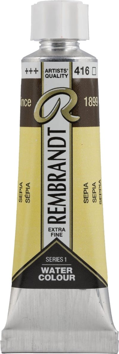 Rembrandt Aquarelverf Tube 10 ml Sepia 416