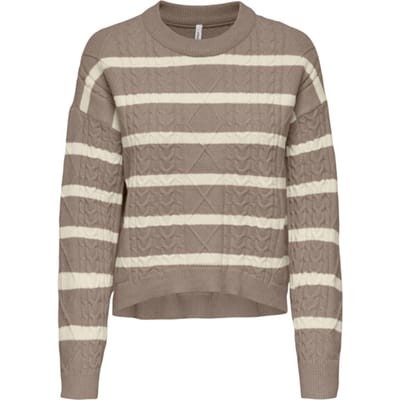 ONLY - ONLKATIA LS CABLE O-NECK PULLOVER CC KNT - Meisjes - Gebreide truien