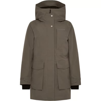 Didriksons HARRIET WNS PARKA Dames Outdoorjas - Mocha Brown