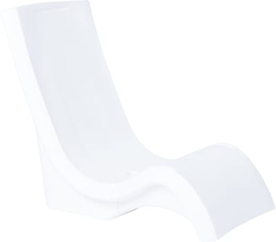 Step2 Vero Zwembad Stoel Wit – Pool Chair voor Zonneplateau – Kunststof tuinstoel – Geschikt voor in het Zwembad of op Terras – Tot 136 kg