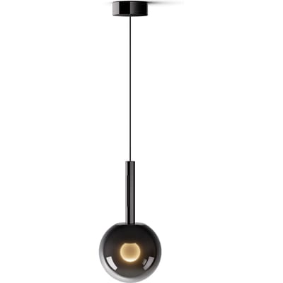 Occhio Luna sospeso up Hanglamp - OcchioDarkChrome - variabel - 16 cm