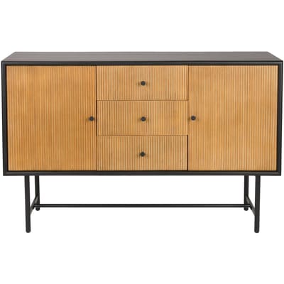 Housecraft Living Coztilla Dressoir Zwart/ Bruin