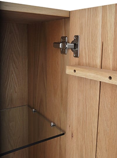 Wiesbaden Vision OAK kolomkast met 2 deuren 160x35x35