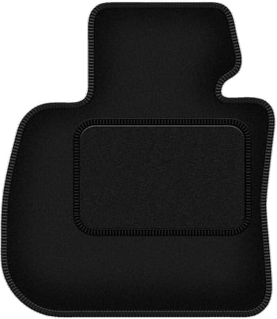 Bestuurdersmat zwart voor: BMW 2 F46 7-zits (2015-2022)