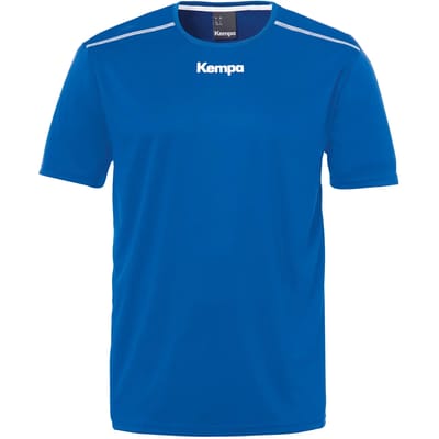 Kempa Poly  Sportshirt performance - Maat L  - Mannen - blauw