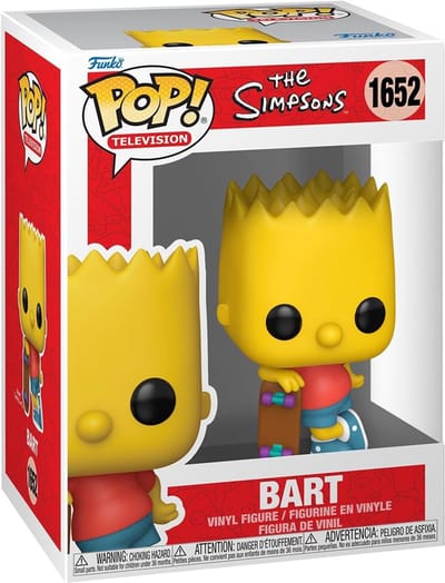 Pop Television: The Simpsons - Bart Funko Pop #1652