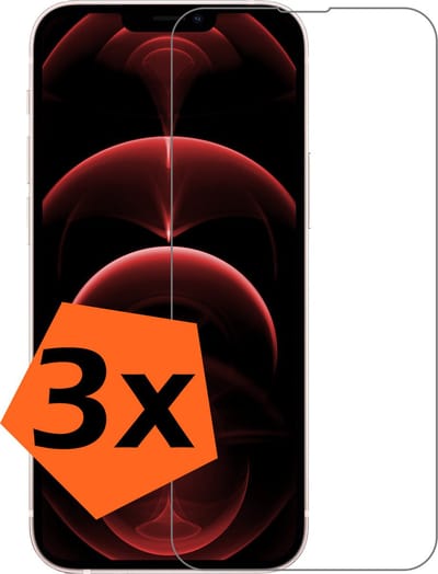 Screenprotector - 3 Stuks - Geschikt voor Apple iPhone 14 - Volledige Dekking - Gehard Glas - Beschermglas - Tempered Glass - Screen Protector
