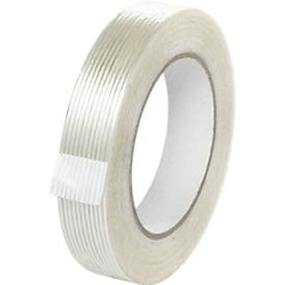 Glasvezelversterkte kleefband, bijzonder scheurvast, B 25 mm, 36 stuks