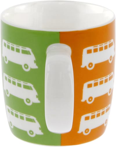BRISA VW Collection - Volkswagen Keramiek Koffie-Thee-Cappuccino-Kop-Mok-Haferl Mok voor Keuken T1, T2, T3, T4, T5, T6 Bulli Bus (370 ml/Bulli chauffeur/Kleur)