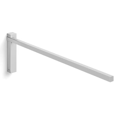 Zack handdoekhouder Carvo mat geborsteld rvs - 44 cm - boren - 40491