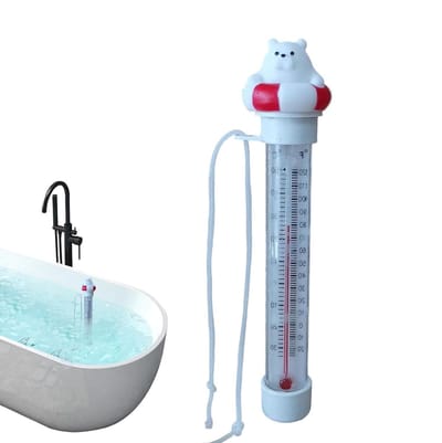 Drijvende thermometer - Waterindicator - Zwembad temperatuur - Snelle detectie - 21 cm lengte - Blauw