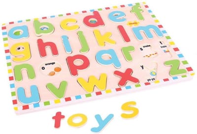 Bigjigs Wooden Puzzle Alphabet 26pcs. Hout