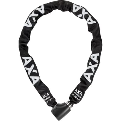 Axa Kettingslot Absolute - Zwart - Art 2 - Lengte 110cm Ø9mm