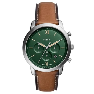 Fossil FS5963 Herenhorloge 44 mm - Zilverkleurig