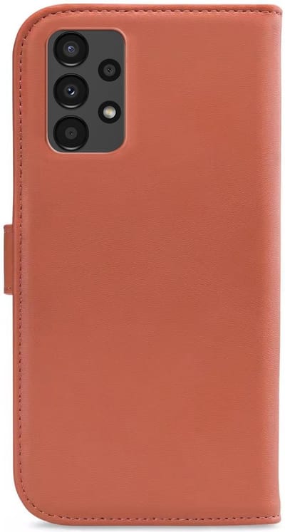 My Style Telefoonhoesje geschikt voor Samsung Galaxy A13 4G Hoesje | My Style Flex Wallet Bookcase Portemonnee | Pasjeshouder voor 3 Pasjes | Telefoonhoesje voor Pinpas / OV Kaart / Rijbewijs - Rust Red | Rood