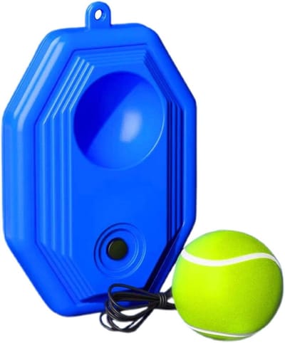 Tennis Rebound Trainer - Oefenhulpmiddel Swing - Vaardigheidsverbetering Sport - Automatische Balterugkeer - 20x21x5 cm - Niet gespecificeerd