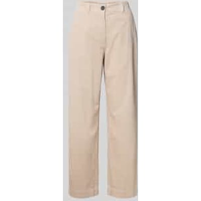 Regular fit corduroy broek van puur katoen
