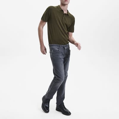 Sunwill 484-7299-135 Superstretch jeans met aansluitende pasvorm | Donkergrijs | 34-32