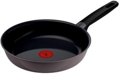Tefal Ceramic Control Grey - Koekenpan - 24 cm - Keramisch - Inductie - PFAS vrij - Geschikt voor gebruik met metalen spatels