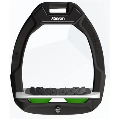 Veiligheidsstijgbeugels Ultra Grip Schuin Zwart/Grijs/Groen Flex-On Safe-On