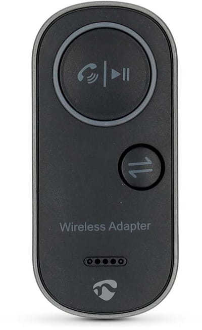Nedis Bluetooth Zender / Ontvanger - Ingangen audio / video / data: USB-C Female - Uitgangen audio / video / data: 1x 3.5 mm - SBC - Maximaal 1 Apparaat