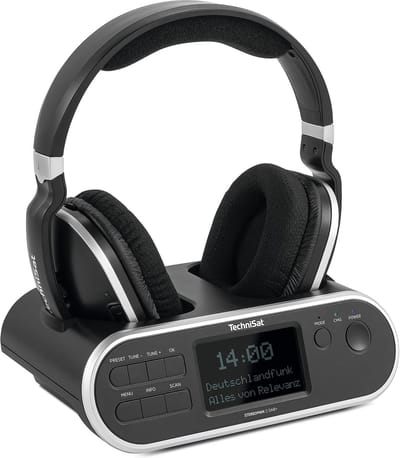 Draadloze Koptelefoon met Dockingstation en DAB+/FM Radio Ontvangst