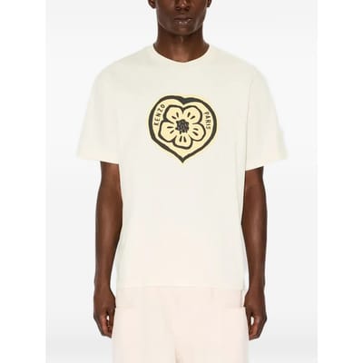 Kenzo t-shirt hart boke man wit