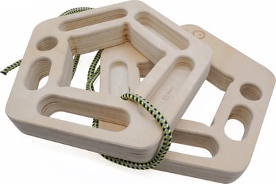 Y&Y Vertical Penta - Max Climbing - klim trainer - hangboard - hout - 5 hoekig - hand trainer - klimgreep