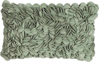 Bed Of Roses Groen Kussen -30 X 50