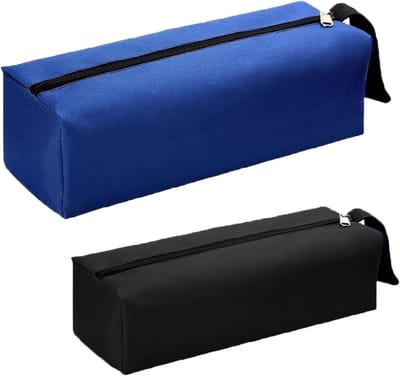 Draagbare gereedschapsset met 2 stuks, multifunctionele waterdichte opbergtas voor gereedschap, reserveonderdelen en schrijfwaren