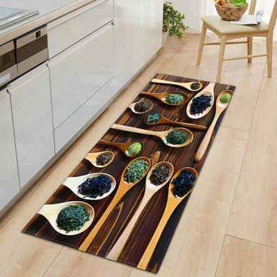 Moderne keukentapijt vloer antislip gang veranda tapijt entree deurmat woonkamer hoofdeinde deurmat keuken decor vloermat 50x80cm