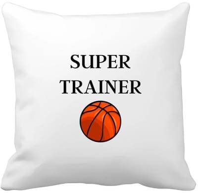 Akyol - super trainer Kussen hoes - Sport - coach - basketbal - trainer - geschenk - verjaardag - love gift - 40 bij 40 cm