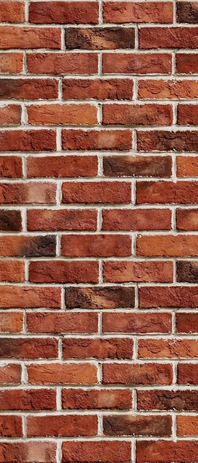 Fotobehang Brick Wall | DEUR - 211cm x 90cm | 130g/m2 Vlies