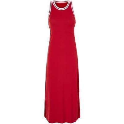 ESMARA Dames midi-jurk (Rood, XS (32/34))